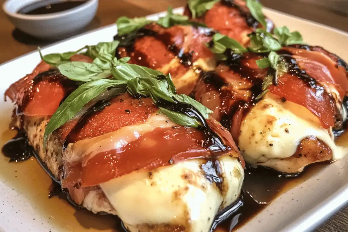 Caprese Chicken Saltimbocca