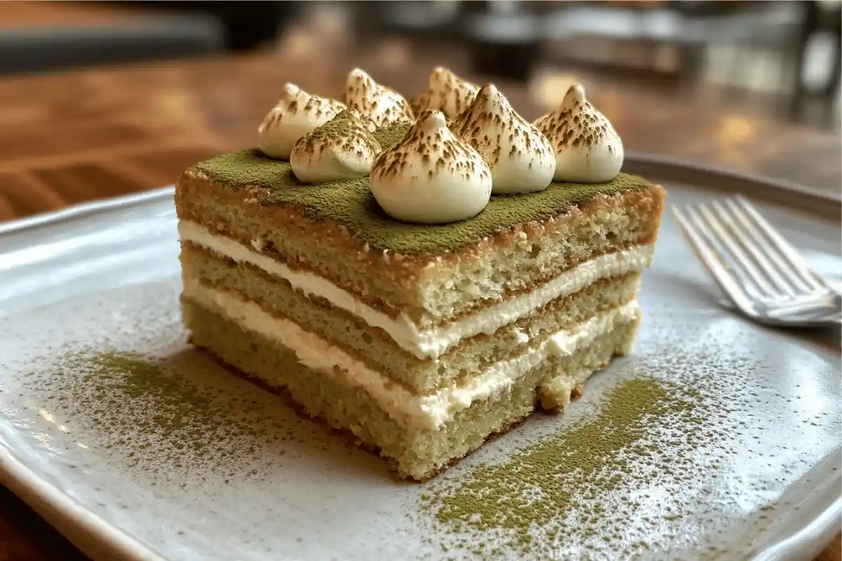 Easy Matcha Tiramisu