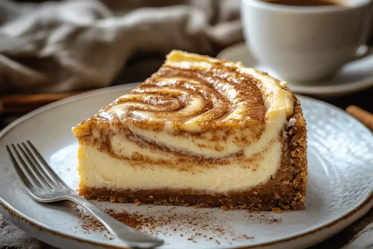 cinnamon roll cheesecake