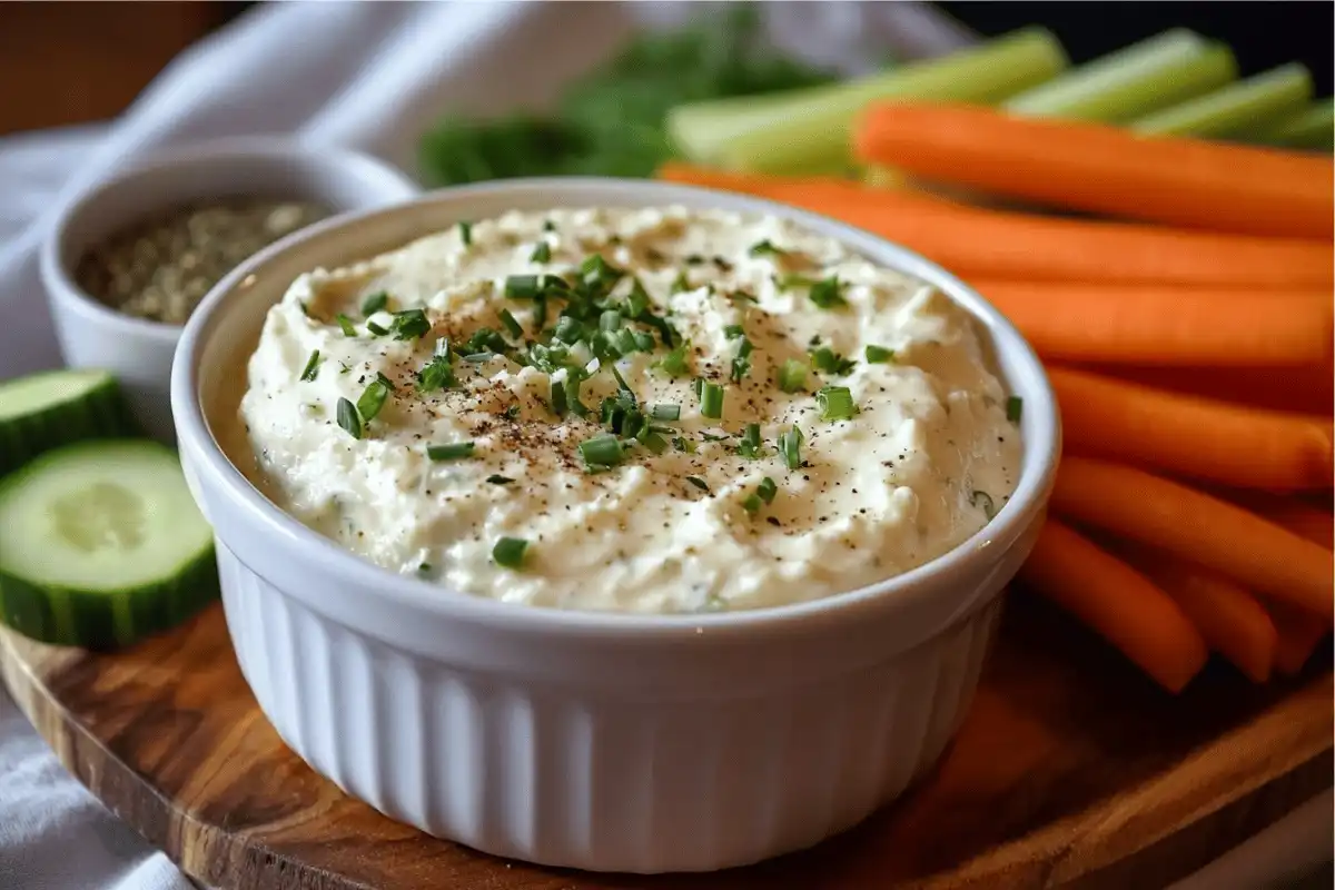 cottage cheese ranch dip