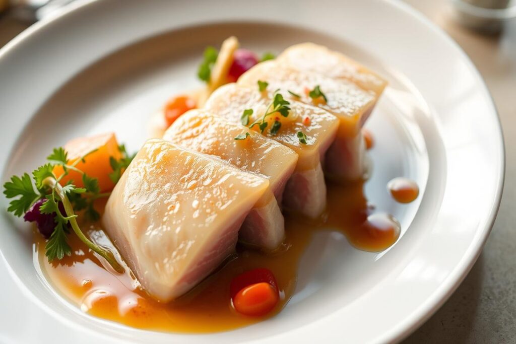 poached tuna